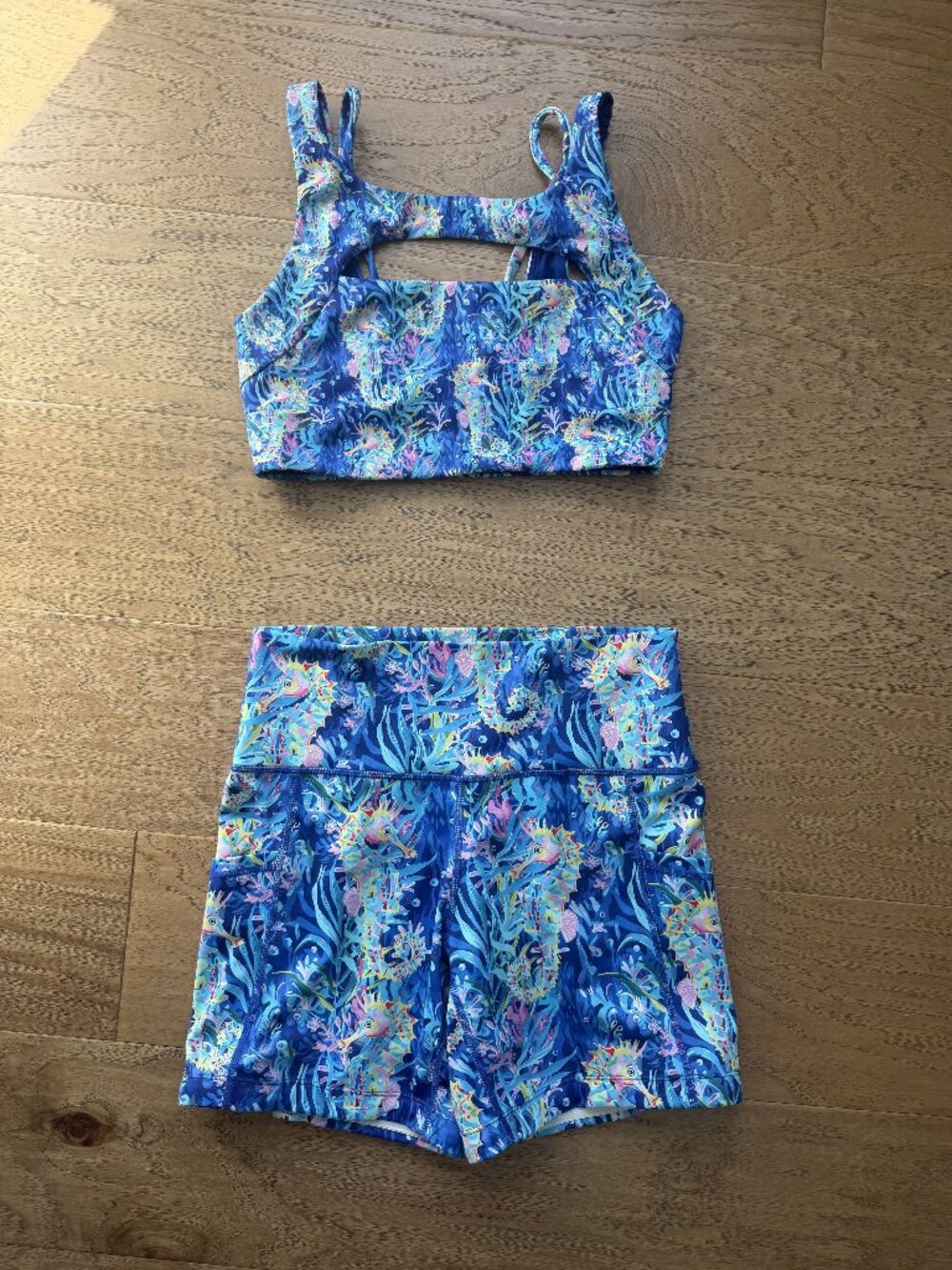 CVG Workout set, Size Small, Ocean Blues, Constantly Varied Gear